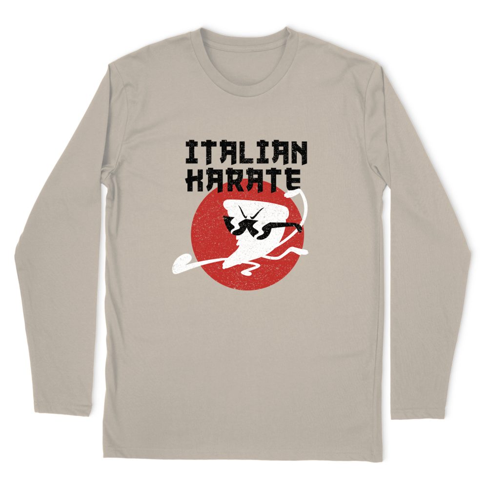 UNCLE GRANDPA ITALIAN KARATE LONG SLEEVE T-SHIRT