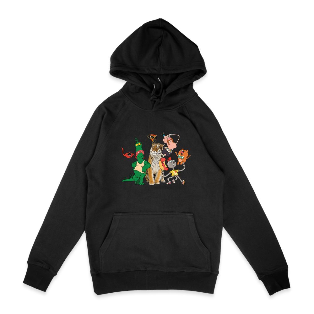 UNCLE GRANDPA GROUP HOODIE