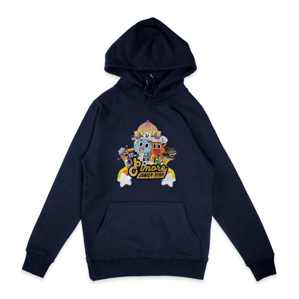 THE AMAZING WORLD OF GUMBALL ELMORE JUNIOR HIGH HOODIE
