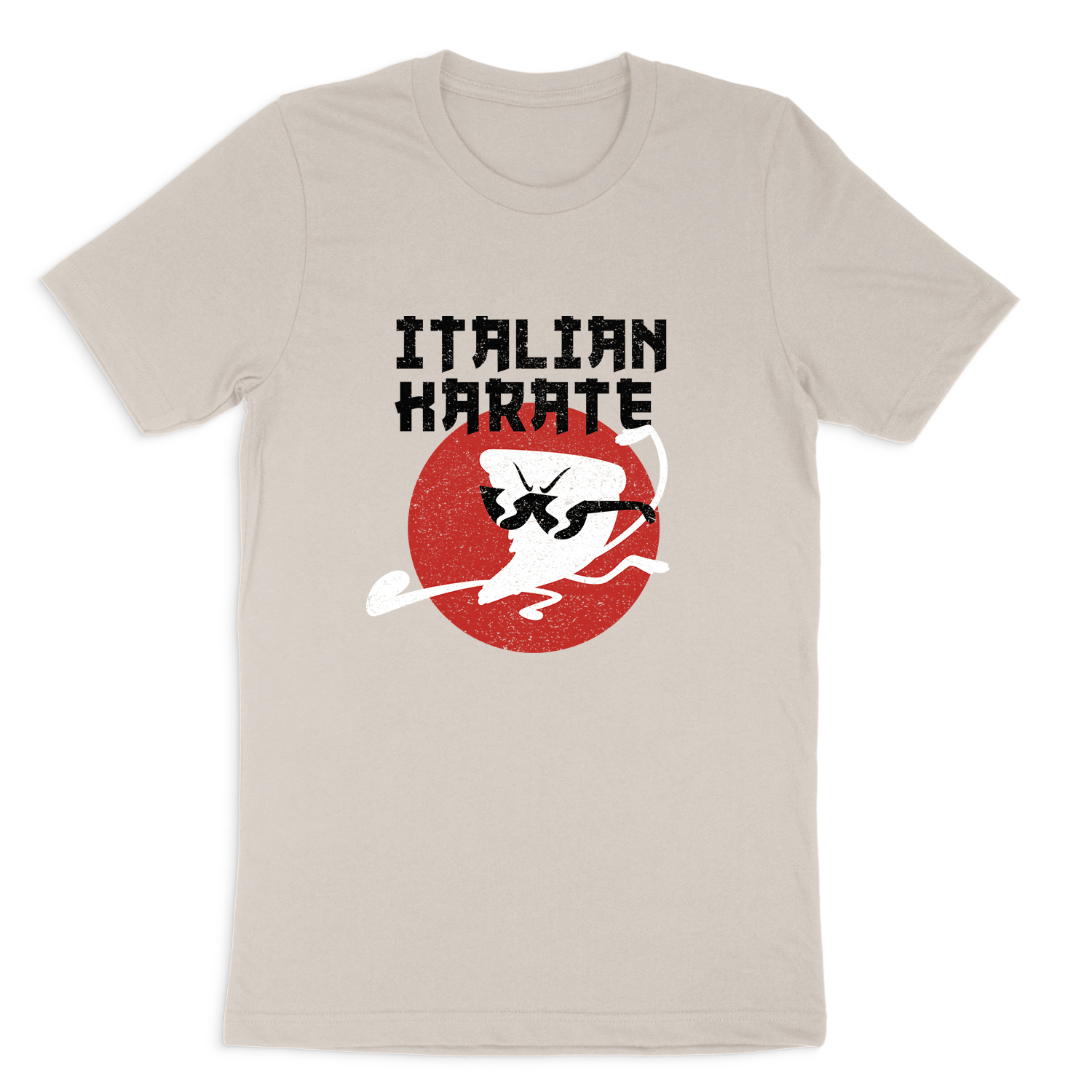 UNCLE GRANDPA ITALIAN KARATE SHORT SLEEVE T-SHIRT