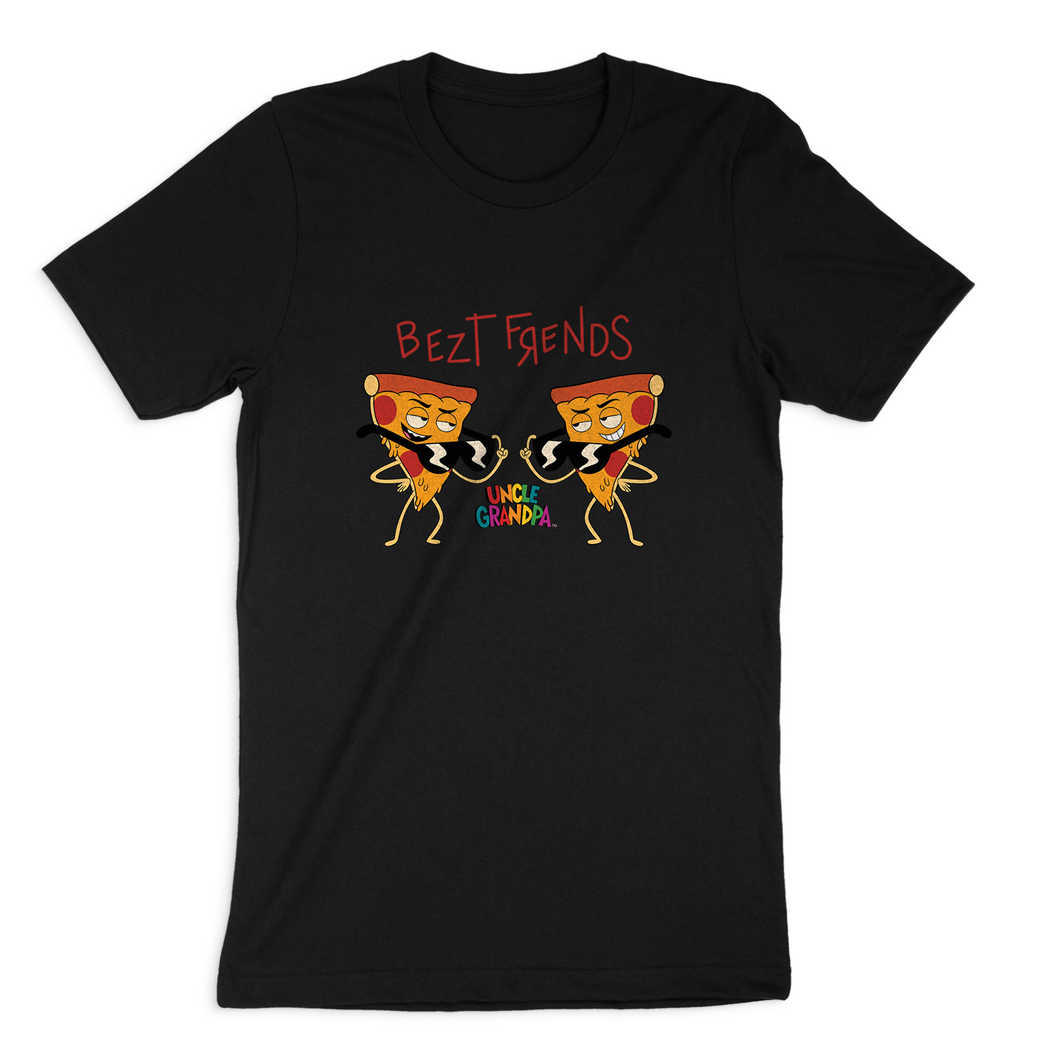 UNCLE GRANDPA BEZT FRENDS SHORT SLEEVE T-SHIRT