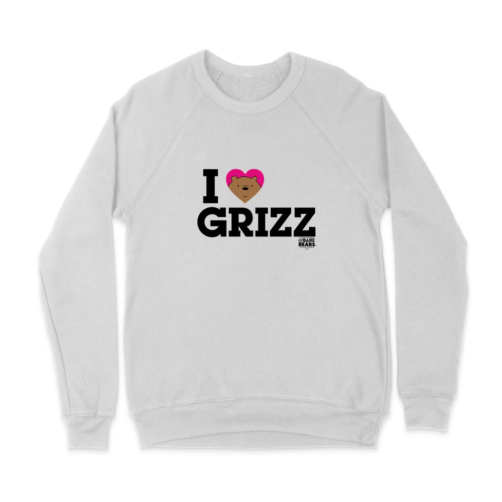 WE BARE BEARS HEART GRIZZ SWEATSHIRT