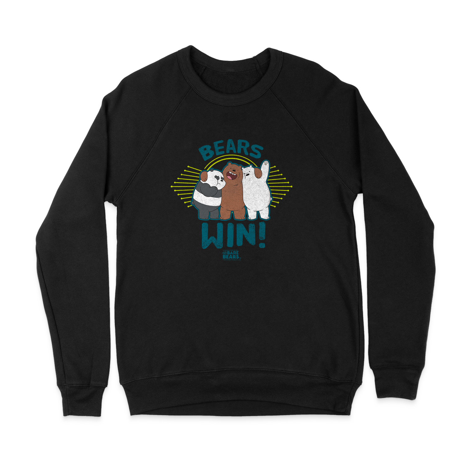 WE BARE BEARS BEARS WIN SWEATSHIRT