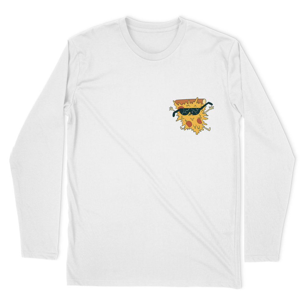 PIZZA STEVE LONG SLEEVE T-SHIRT