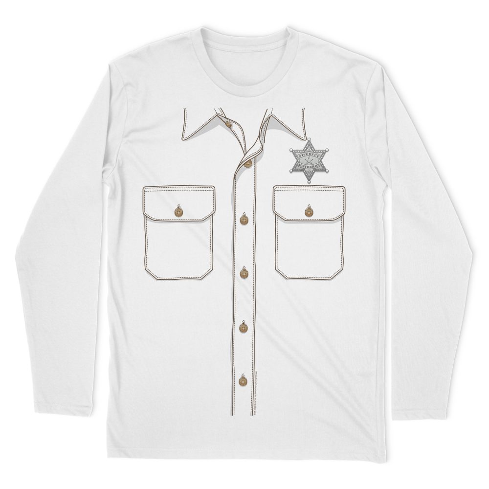 ANDY GRIFFITH SHERIFF UNIFORM LONG SLEEVE T-SHIRT